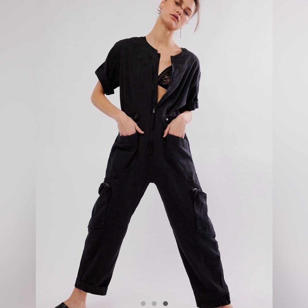 NWT Free People Let’s Ride Coverall XS